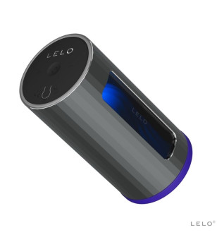 LELO - MASTURBATEUR F1S V2 AVEC TECHNOLOGIE SDK BLEU ET MÉTAL