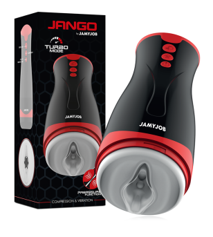 JAMYJOB - MASTURBATEUR  COMPRESSION ET VIBRATION JANGO