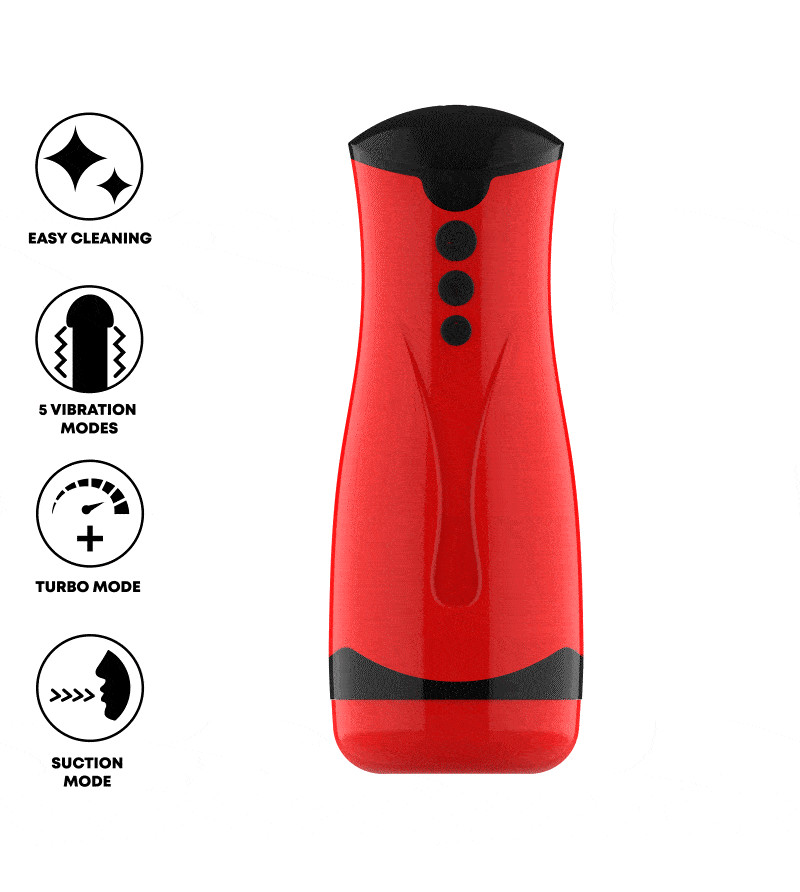 JAMYJOB - MASTURBATEUR À ASPIRATION ET VIBRATION DAMERON