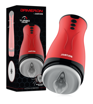 JAMYJOB - MASTURBATEUR  ASPIRATION ET VIBRATION DAMERON