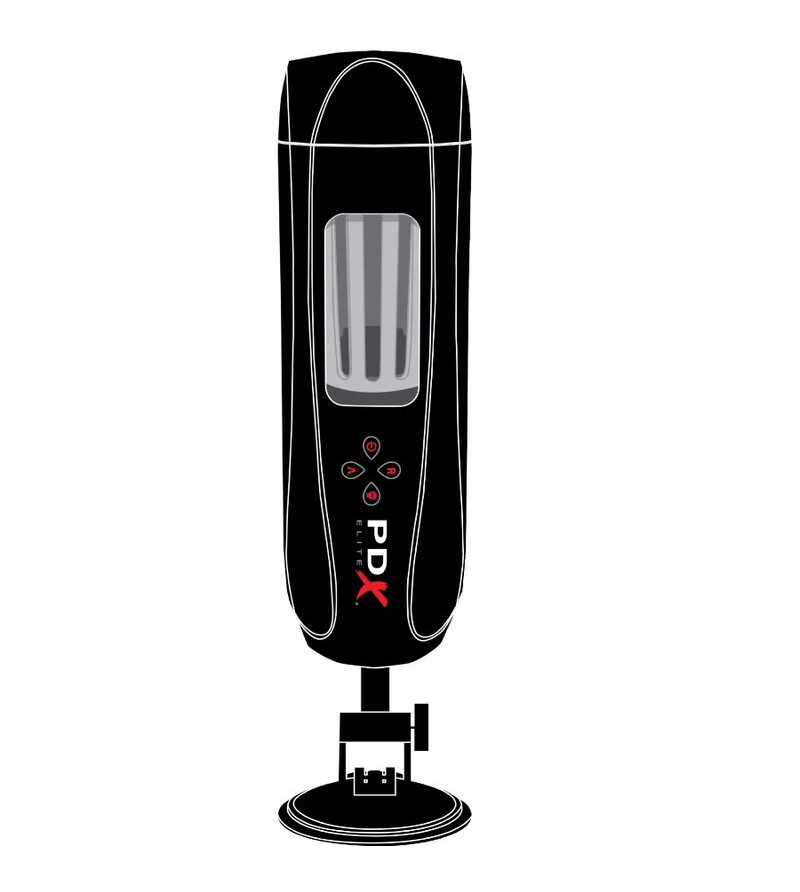 PDX ELITE - STROKER ULTIMATE MILKER 2 ROTATIF ET VIBRATEUR