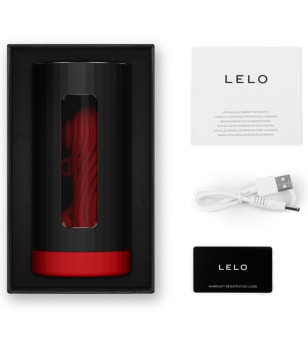 LELO - MASTURBATEUR MÂLE F1S V3 ROUGE XL