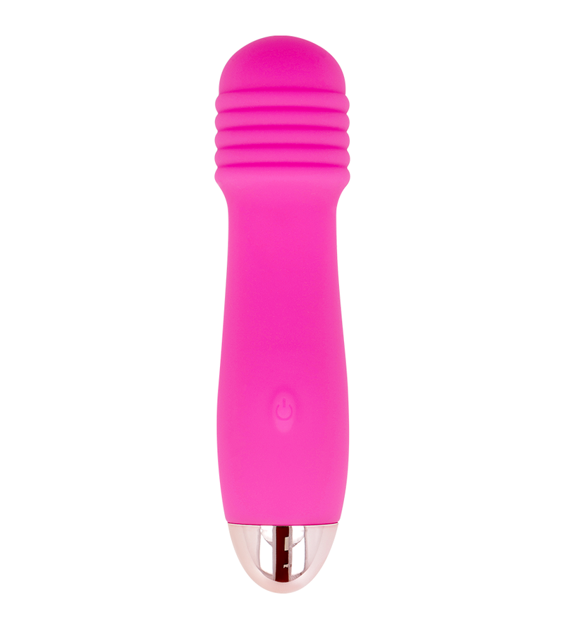 DOLCE VITA - VIBRATEUR RECHARGEABLE TROIS ROSE 7 VITESSES