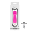 DOLCE VITA - VIBRATEUR RECHARGEABLE TROIS ROSE 7 VITESSES