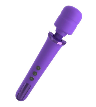 FANTASY FOR HER - BAGUETTE DE MASSAGE RECHARGEABLE POUR ELLE  VIBRATEUR 50 NIVEAUX VIOLETTES