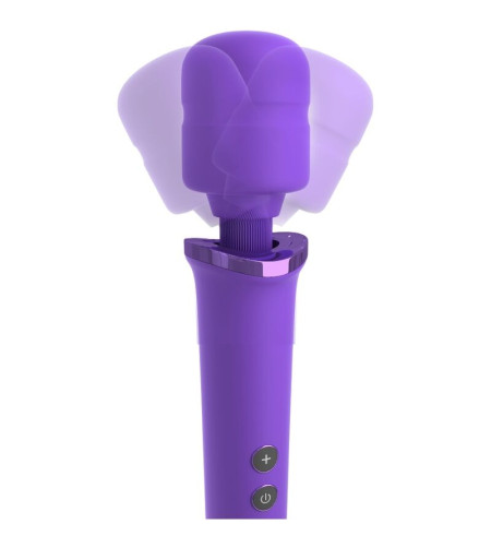 FANTASY FOR HER - BAGUETTE DE MASSAGE RECHARGEABLE POUR ELLE  VIBRATEUR 50 NIVEAUX VIOLETTES