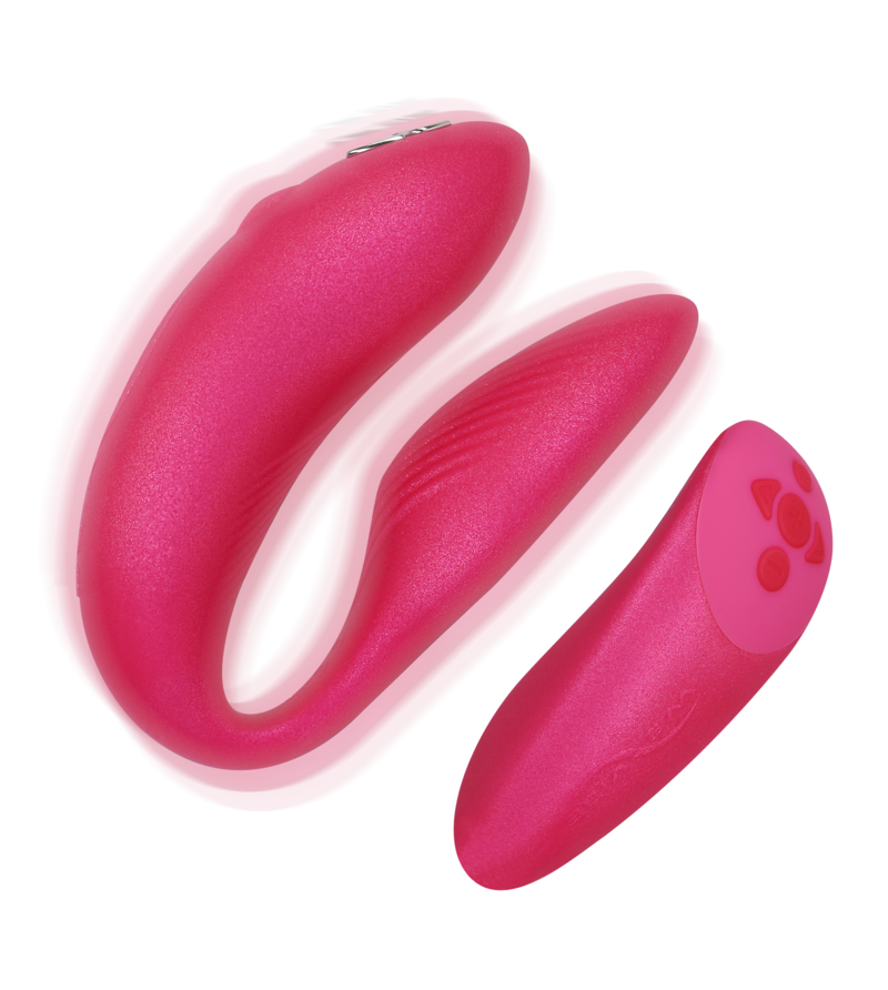 WE-VIBE - VIBRATEUR CHORUS POUR COUPLES AVEC COMMANDE DE SQUEEZE ROSE