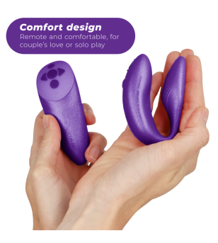 WE-VIBE - VIBRATEUR CHORUS POUR COUPLES AVEC CONTRÔLE DE SQUEEZE LILAS