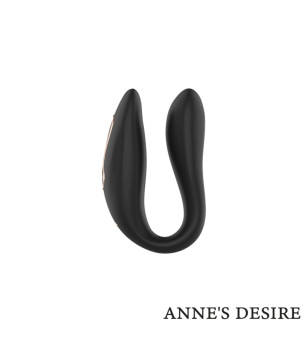 ANNE'S DESIRE - DUAL PLEASURE TECNOLOG A WATCHME NOIR