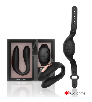 ANNE'S DESIRE - DUAL PLEASURE TECNOLOG A WATCHME NOIR