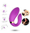 ARMONY - VIBRATEUR CROISSANT POUR COUPLES TÉLÉCOMMANDE VIOLET