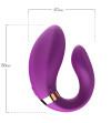 ARMONY - VIBRATEUR CROISSANT POUR COUPLES TÉLÉCOMMANDE VIOLET