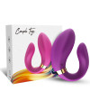 ARMONY - VIBRATEUR CROISSANT POUR COUPLES TÉLÉCOMMANDE VIOLET