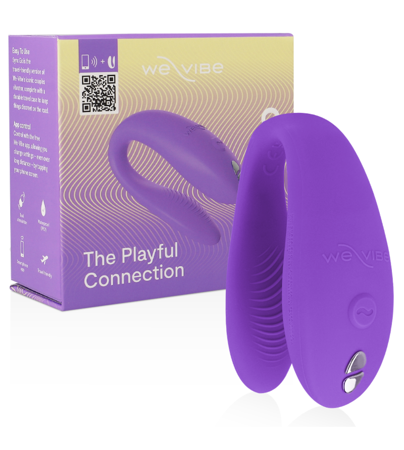 WE-VIBE - SYNC GO DOUBLE STIMULATEUR TURQUOISE