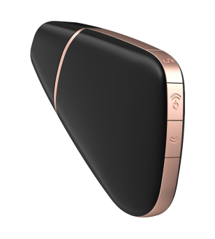 SATISFYER - STIMULATEUR ET VIBRATEUR AIR LOVE TRIANGLE BLANC