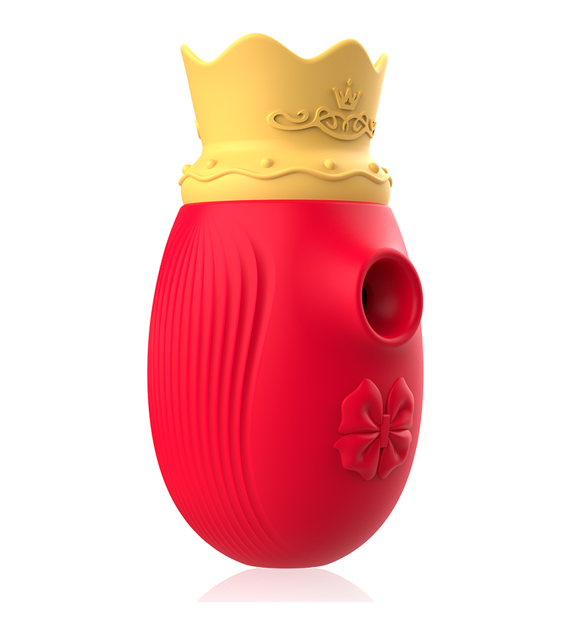 INTENSE - STIMULATEUR CLITORIS 10 MODES D'ONDES DE STIMULATION ET DE LÉCHAGE - ROUGE