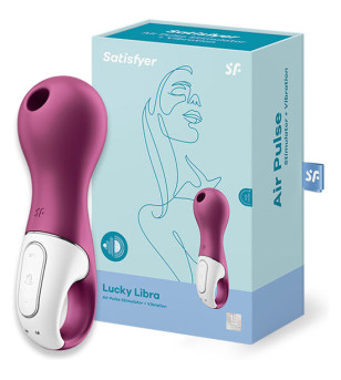 SATISFYER - STIMULATEUR ET VIBRATEUR LUCKY LIBRA