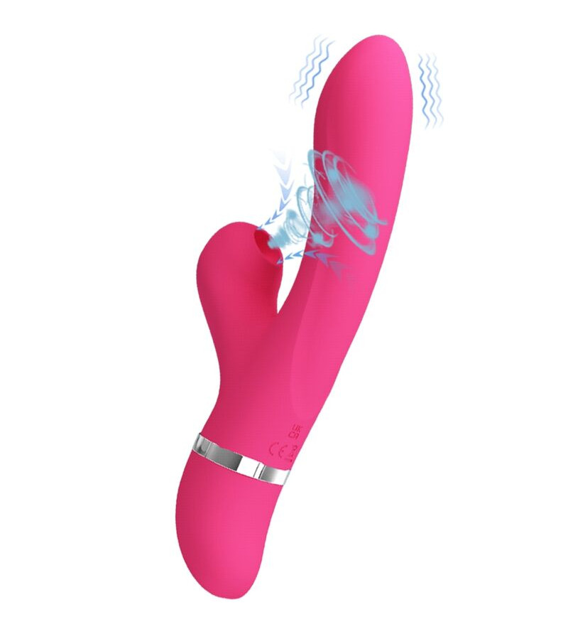 PRETTY LOVE - VIBRATEUR ET VENTOUSE WILLOW RABBIT