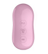 SATISFYER - STIMULATEUR ET VIBRATEUR D'IMPULSIONS D'AIR DE BARBE À COTON ROSE