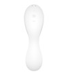SATISFYER - APPLICATION STIMULATEUR ET VIBRATEUR CURVY TRINITY 5 BLEU