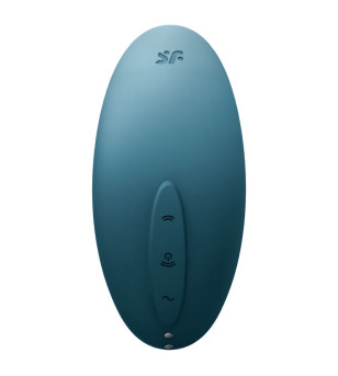 SATISFYER - STIMULATEUR ET VIBRATEUR À PULSE D'AIR VULVA LOVER 2 BLANC