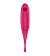 SATISFYER - STIMULATEUR ET VIBRATEUR TWIRLING PRO AIR PULSE BLEU