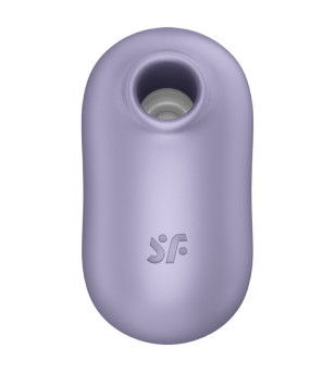 SATISFYER - STIMULATEUR ET VIBRATEUR DOUBLE AIR PULSE PRO TO GO 2 VERT