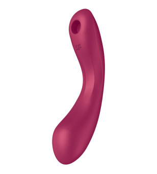 SATISFYER - CURVE TRINITY 1 AIR PULSE VIBRATION GRIS