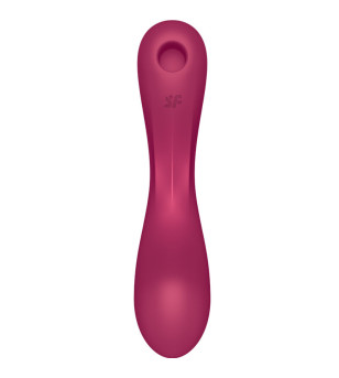 SATISFYER - CURVE TRINITY 1 AIR PULSE VIBRATION GRIS