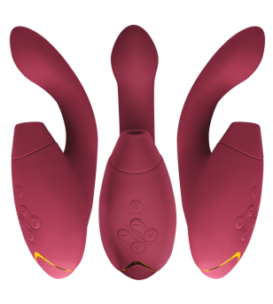 WOMANIZER - DUO 2 STIMULATEUR BORDEAUX