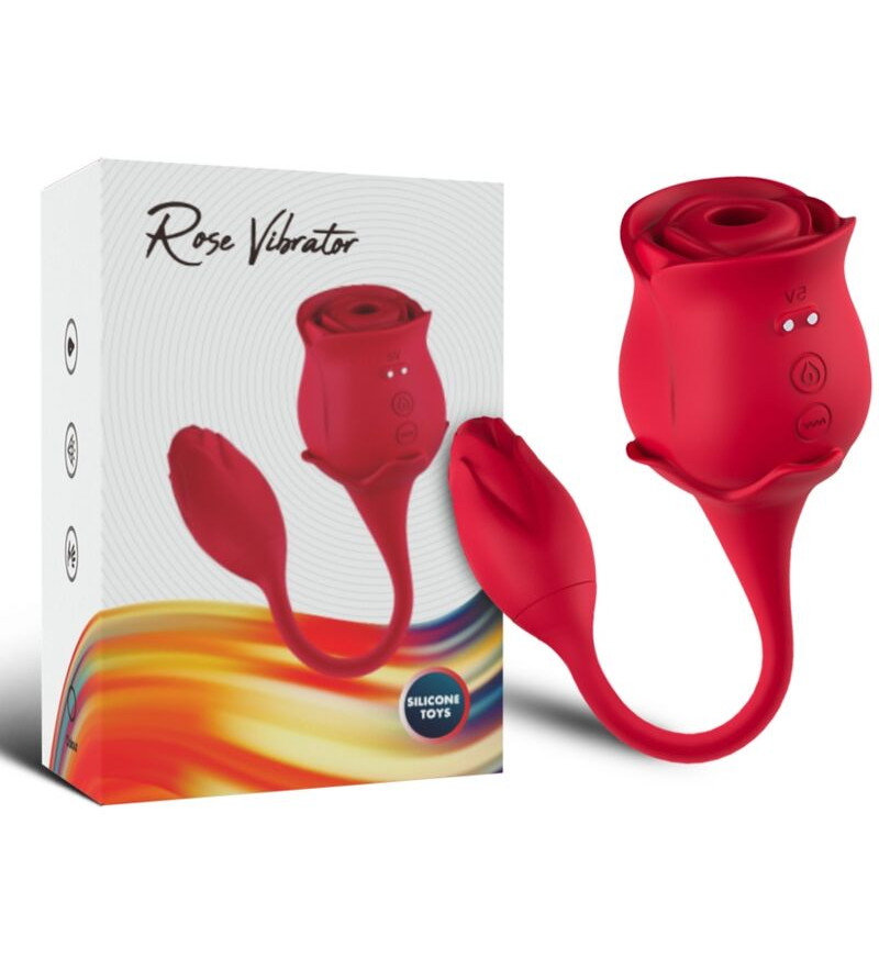 ARMONY - PINK LICKING VIBRANT DE CLIT  VIBRATEUR ROUGE