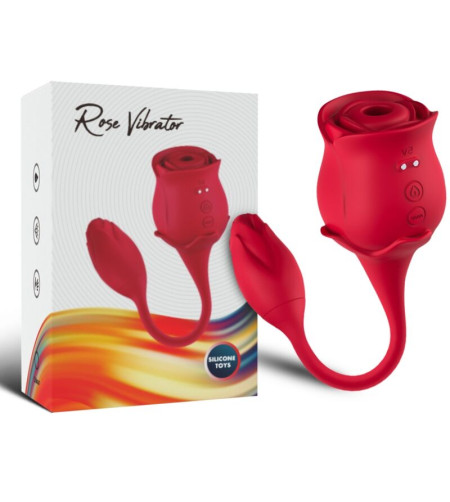 ARMONY - PINK LICKING VIBRANT DE CLIT  VIBRATEUR ROUGE