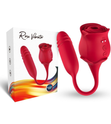 ARMONY - ROSEKNIGTH LICKING VIBRANT CLITO  VIBRATEUR ROUGE