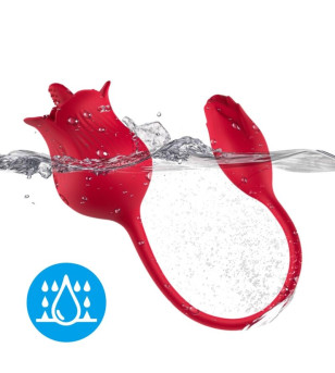 ARMONY - VIBRATEUR ROSE CON COLA ROUGE