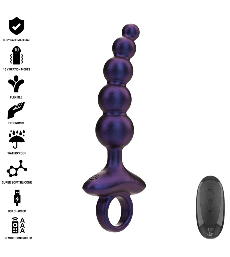 INTENSE - TITO PLUG ANAL VIBRANT MODÈLE 3 TÉLÉCOMMANDE