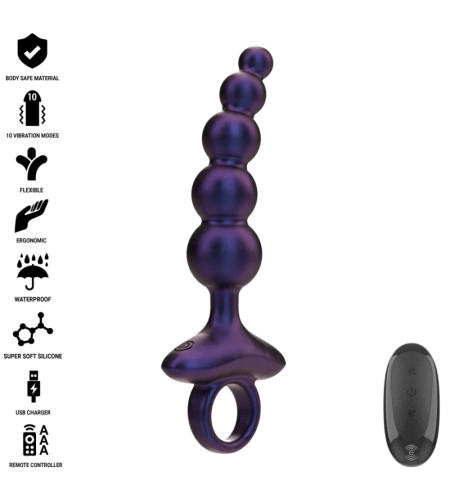 INTENSE - TITO PLUG ANAL VIBRANT MODÈLE 3 TÉLÉCOMMANDE