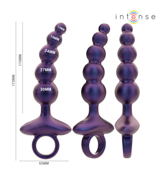 INTENSE - TITO PLUG ANAL VIBRANT MODÈLE 3 TÉLÉCOMMANDE