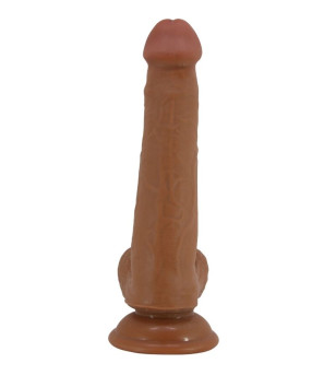 PRETTY LOVE - GRAND GODE RÉALISTE 22 CM MARRON