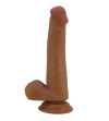 PRETTY LOVE - GRAND GODE RÉALISTE 22 CM MARRON