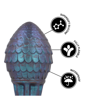 EPIC - VRAKOS PLUG ANAL OEUF DE DRAGON TAILLE L