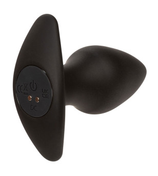 CALEXOTICS - ROCK BOTTOM PLUG ANAL PARFAIT 10 VIBRATIONS SILICONE NOIR