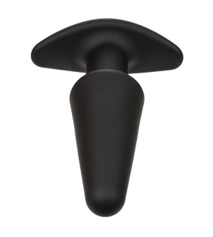 CALEXOTICS - ROCK BOTTOM TAPERED ANAL PLUG 10 VIBRATIONS SILICONE NOIR