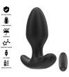 INTENSE - JOEY ANAL PLUG 10 VIBRATIONS NOIR TÉLÉCOMMANDE