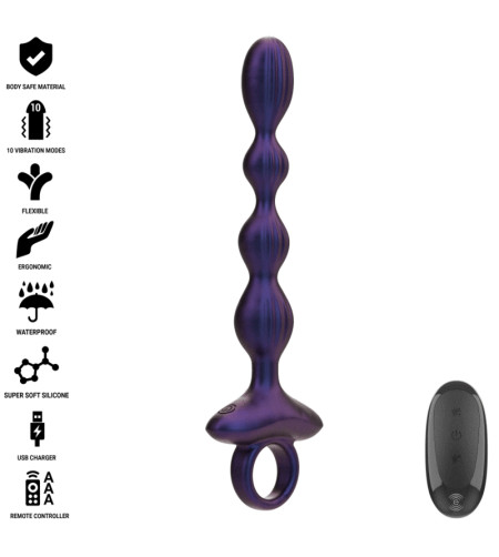 INTENSE - JACKIE PLUG ANAL VIBRANT MODÈLE 1 TÉLÉCOMMANDE