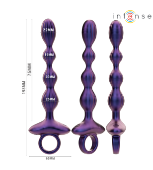 INTENSE - JACKIE PLUG ANAL VIBRANT MODÈLE 1 TÉLÉCOMMANDE