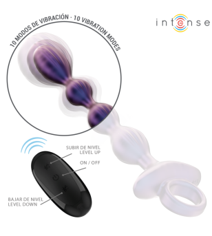 INTENSE - JACKIE PLUG ANAL VIBRANT MODÈLE 1 TÉLÉCOMMANDE