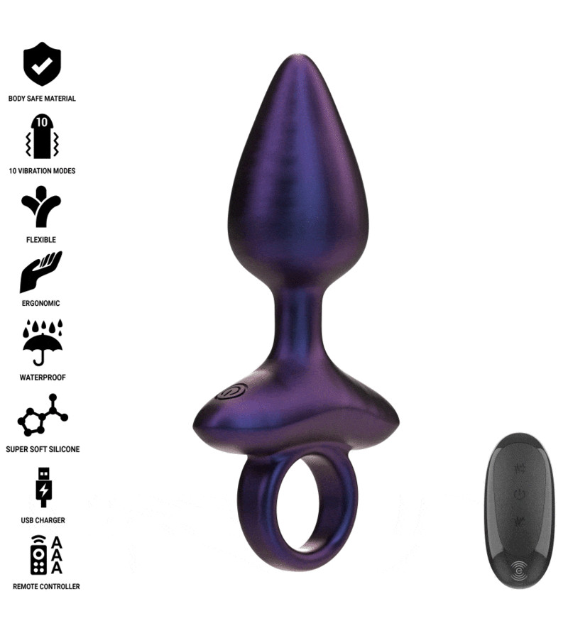 INTENSE - MICHAEL PLUG ANAL VIBRANT MODÈLE 2 TÉLÉCOMMANDE