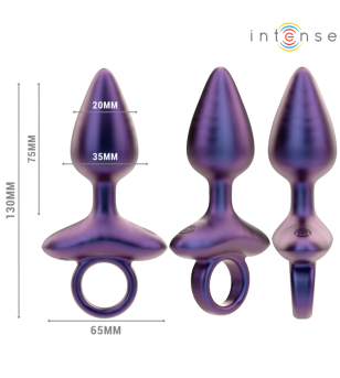 INTENSE - MICHAEL PLUG ANAL VIBRANT MODÈLE 2 TÉLÉCOMMANDE