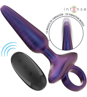 INTENSE - MARLON PLUG ANAL VIBRANT MODÈLE 4 TÉLÉCOMMANDE