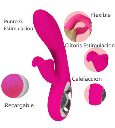 ARMONY - VIBRATEUR DARO  STIMULATEUR ANNEAU DE TIRAGE FUCHSIA